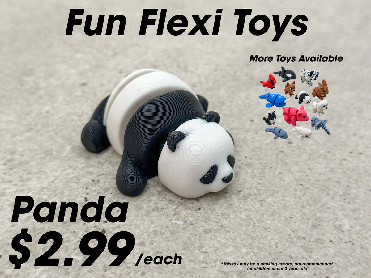 Fun Flexi Toys - Pocket-Sized Articulated Animals for Kids and Adults